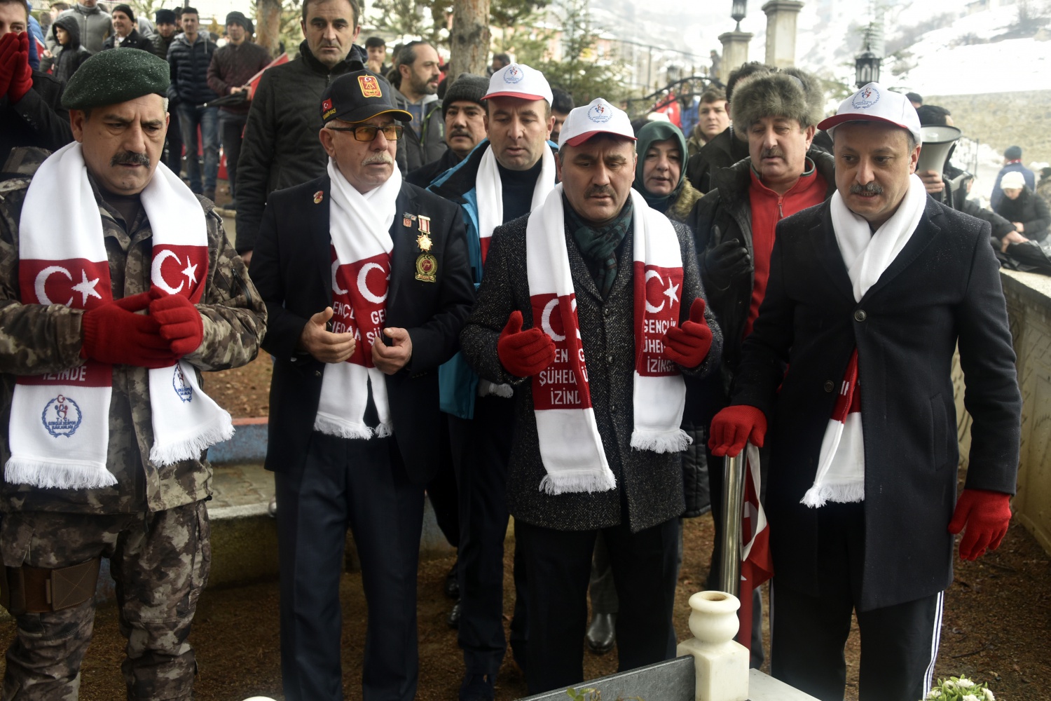 Gümüşhane Sarıkamış Şehitleri için yürüdü 15