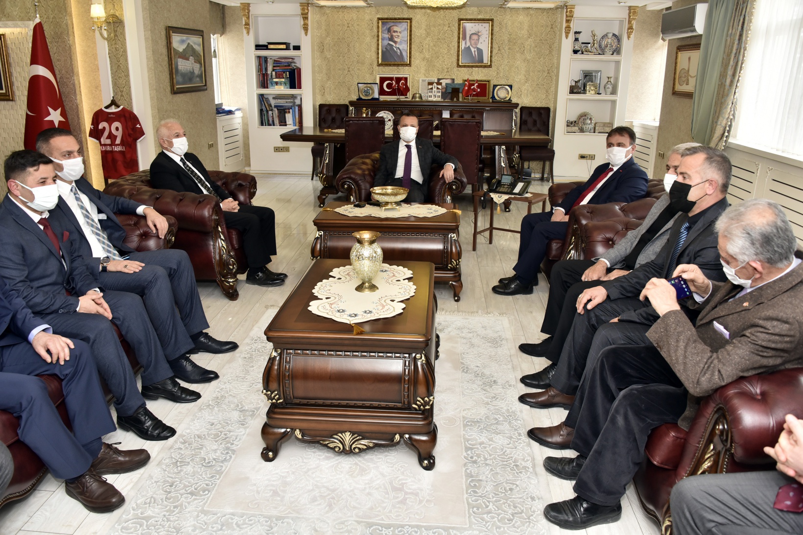 Gümüşhane’de eğitime destek veren başkanlara teşekkür belgesi 4