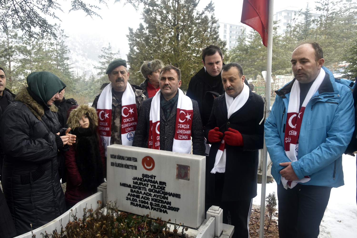 Gümüşhane Sarıkamış Şehitleri için yürüdü 20