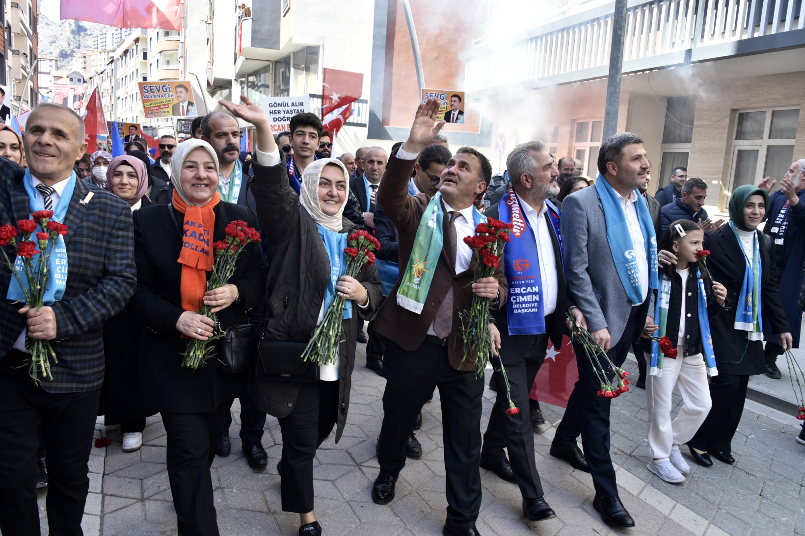 AK Parti'den Büyük Gümüşhane yürüyüşü 24