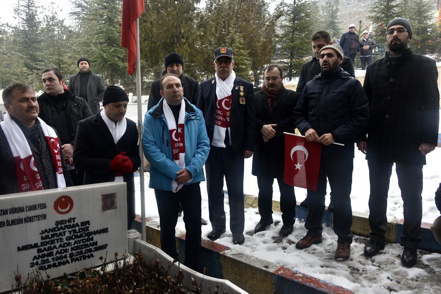 Gümüşhane Sarıkamış Şehitleri için yürüdü 17