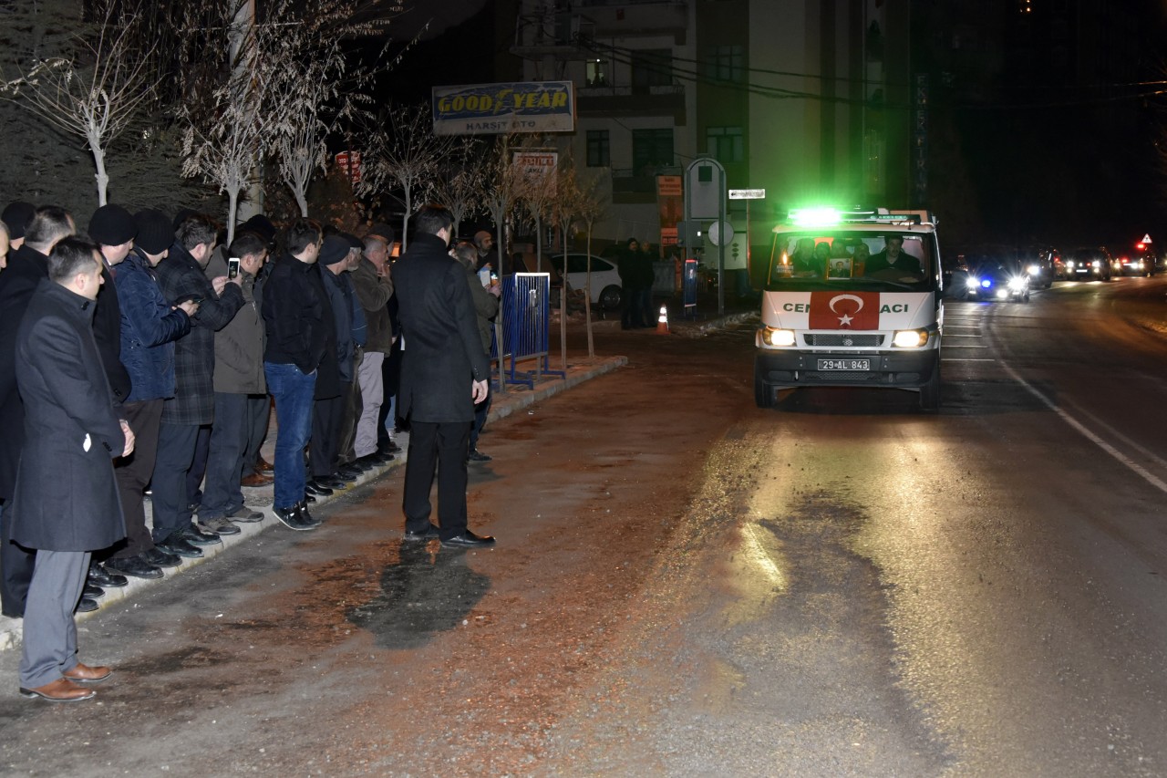 Şehidimiz baba ocağında 1