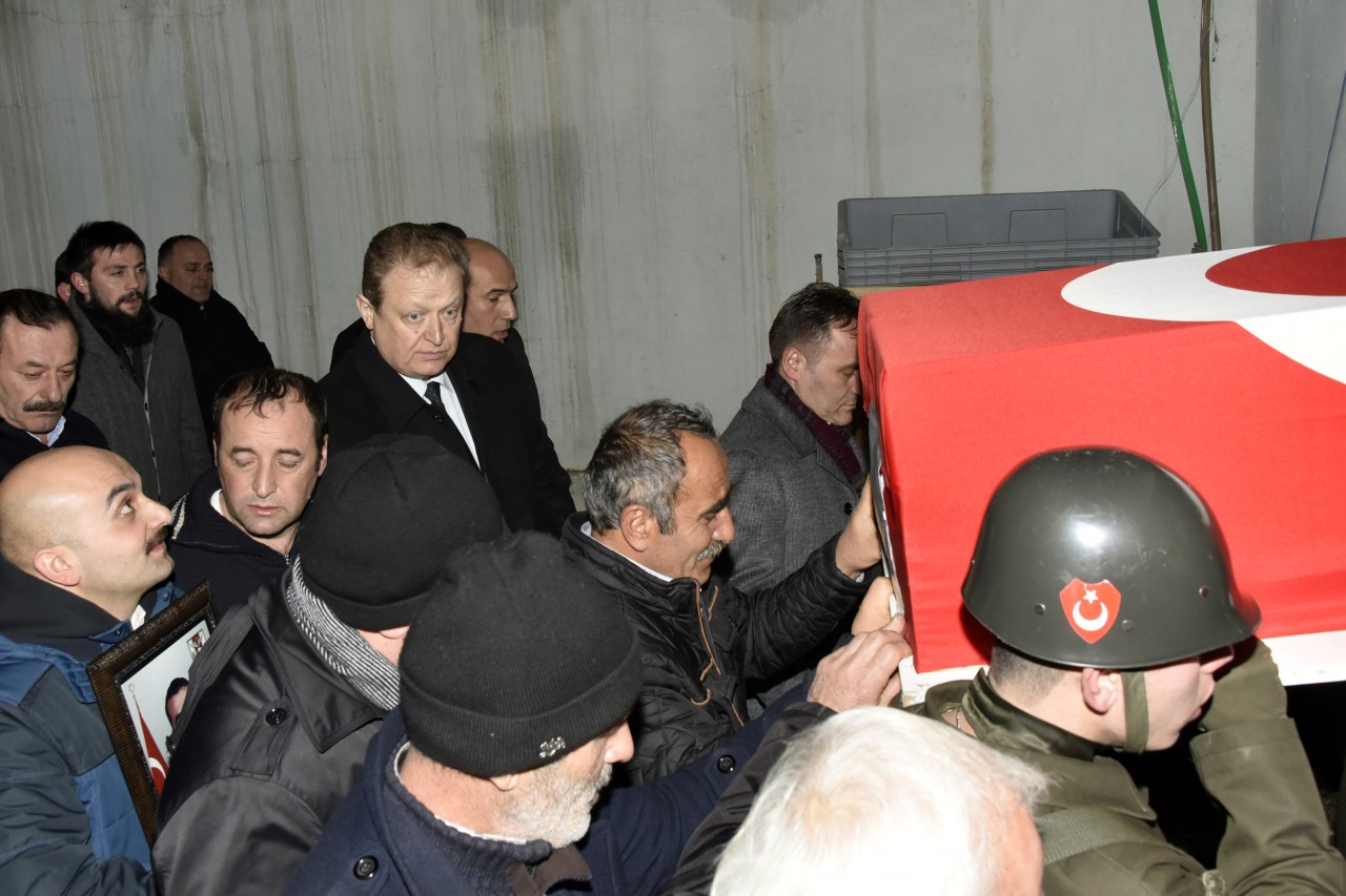 Şehidimiz baba ocağında 10