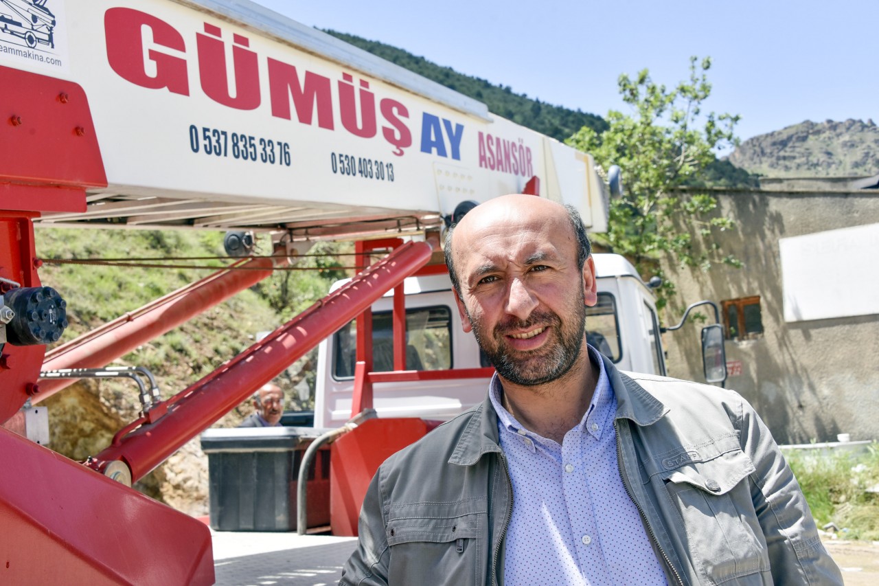 Yüksek katlara eşya ve malzeme taşımak artık çok kolay 6