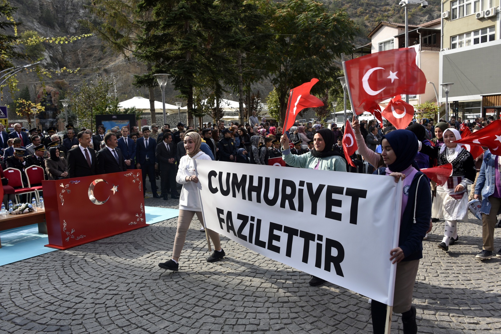 Gümüşhane’de Cumhuriyet Bayramı kutlanıyor 68