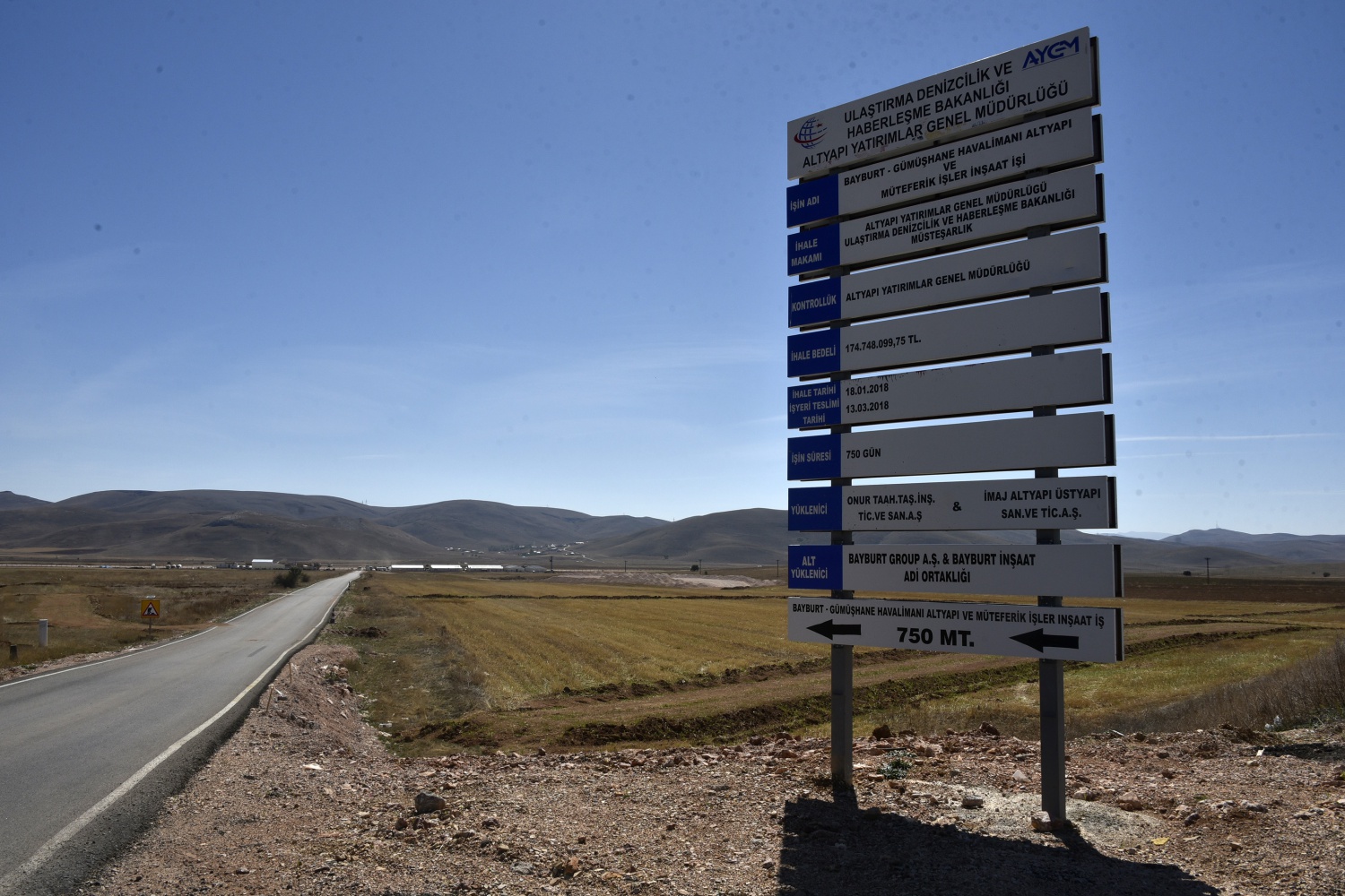 Gümüşhane-Bayburt Havalimanında çalışmalar devam ediyor 27