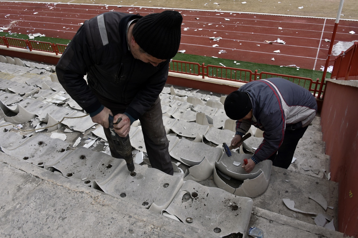 İşte Ankaragücü maçının ardından Yeni Şehir Stadyumunun son hali 2