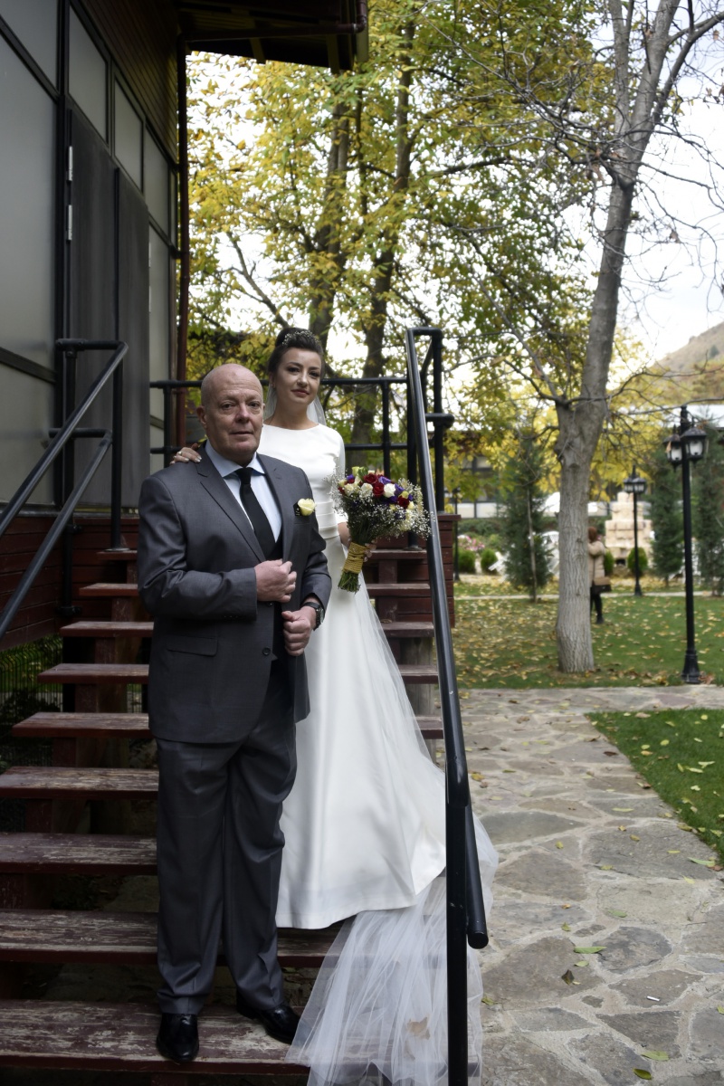 İtalyan ve Bulgar çift 15 yıl önce tanıştıkları Gümüşhane’de 29 Ekim'de nikah kıydı 15