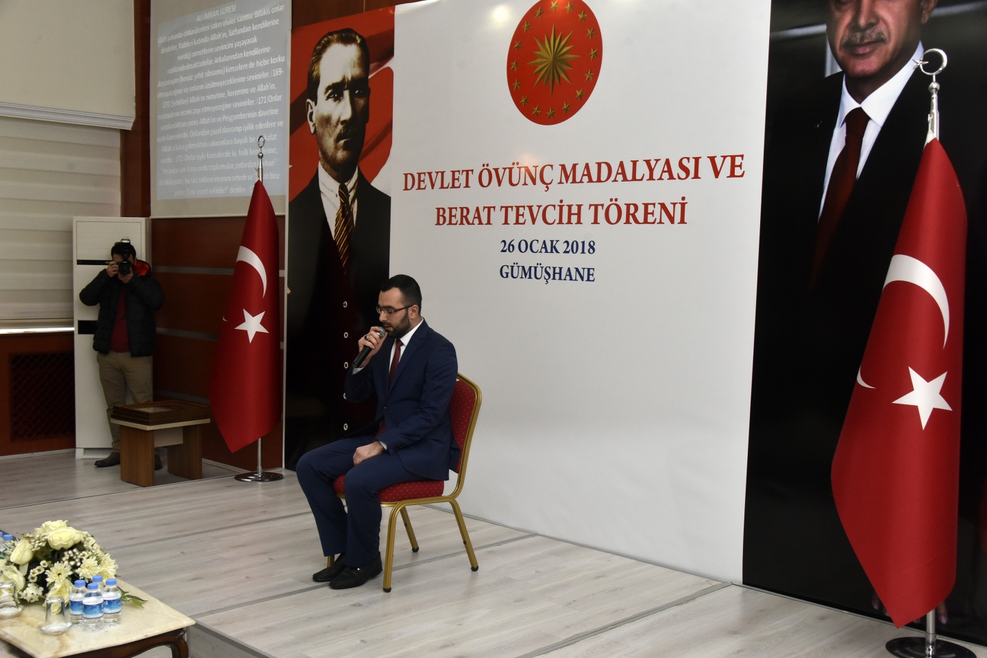 Gümüşhane’de Devlet Övünç Madalyası töreninde gözyaşları sel oldu 12