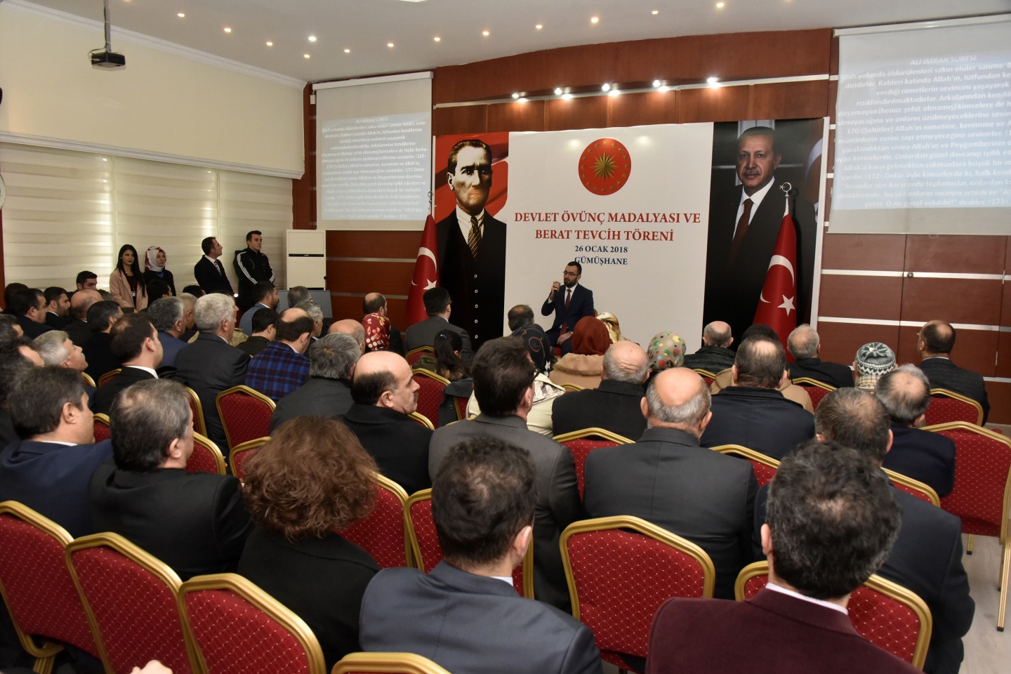 Gümüşhane’de Devlet Övünç Madalyası töreninde gözyaşları sel oldu 14