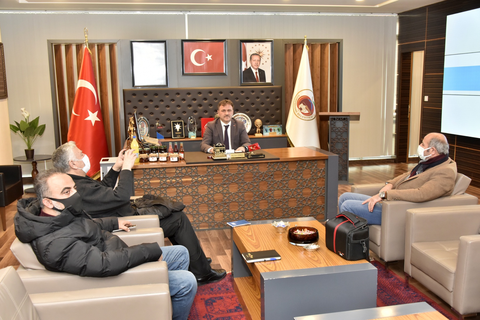 Başkan Çimen müjdelerle döndü 4