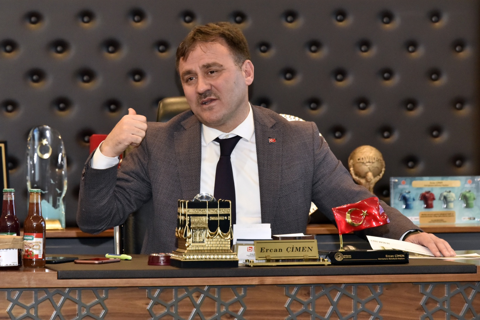 Başkan Çimen müjdelerle döndü 5