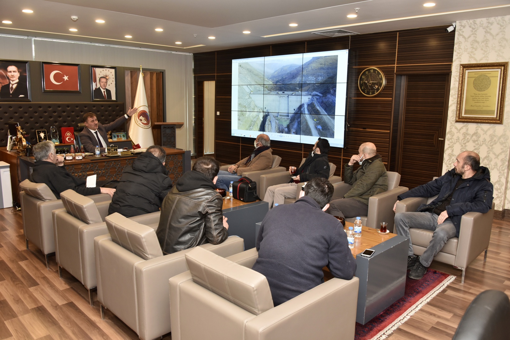 Başkan Çimen müjdelerle döndü 2