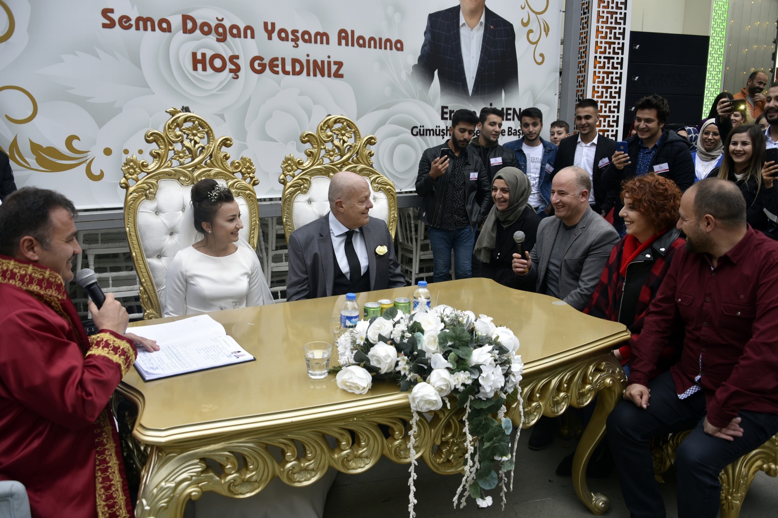 İtalyan ve Bulgar çift 15 yıl önce tanıştıkları Gümüşhane’de 29 Ekim'de nikah kıydı 5