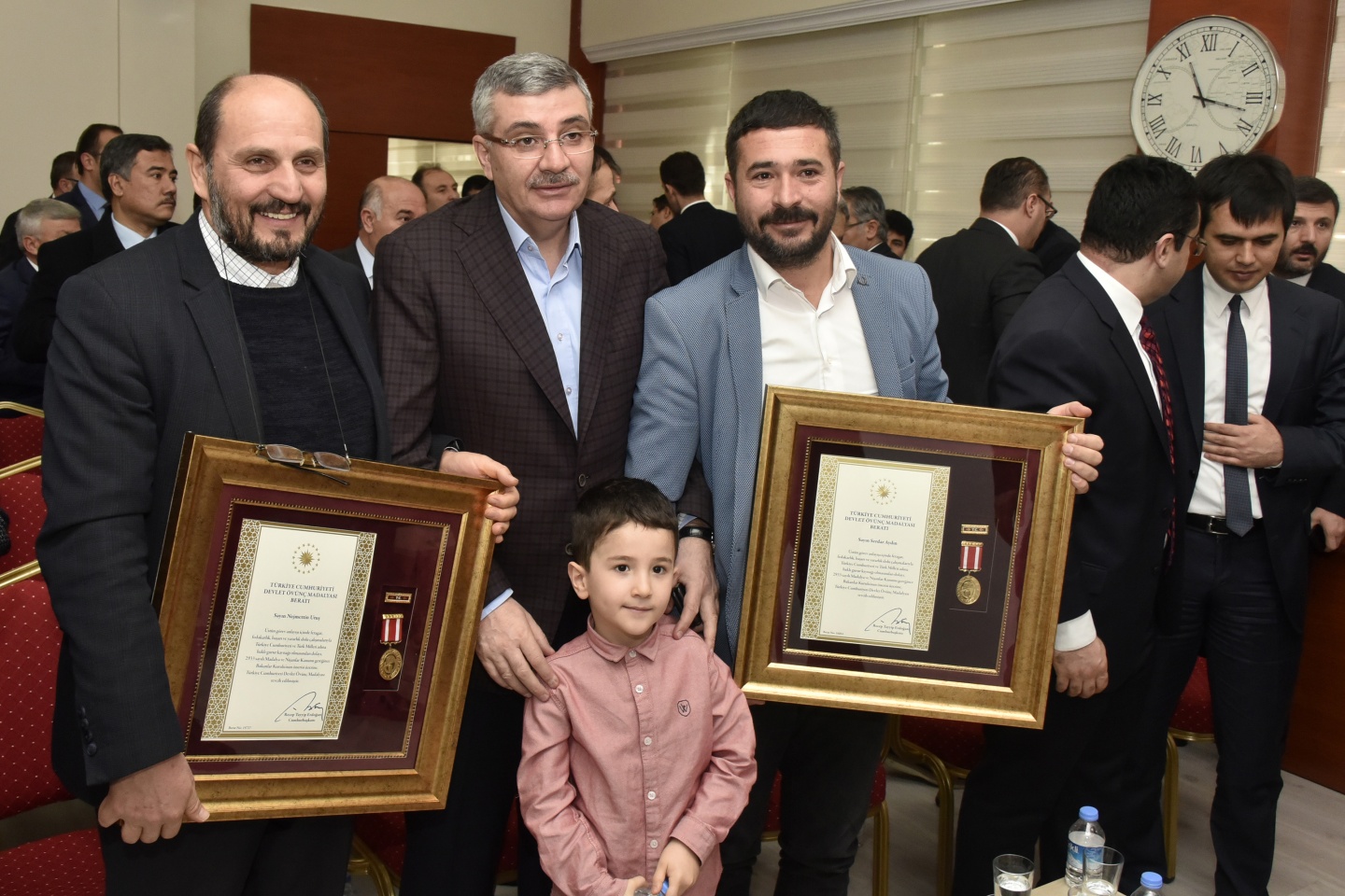 Gümüşhane’de Devlet Övünç Madalyası töreninde gözyaşları sel oldu 31