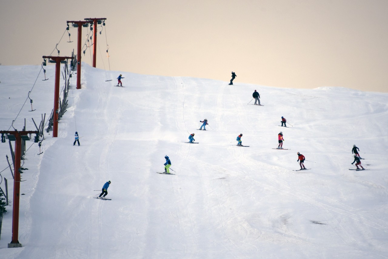 Gümüşhane’de Yarıyıl Tatilinde 120 Çocuk Kayak Öğrendi 3