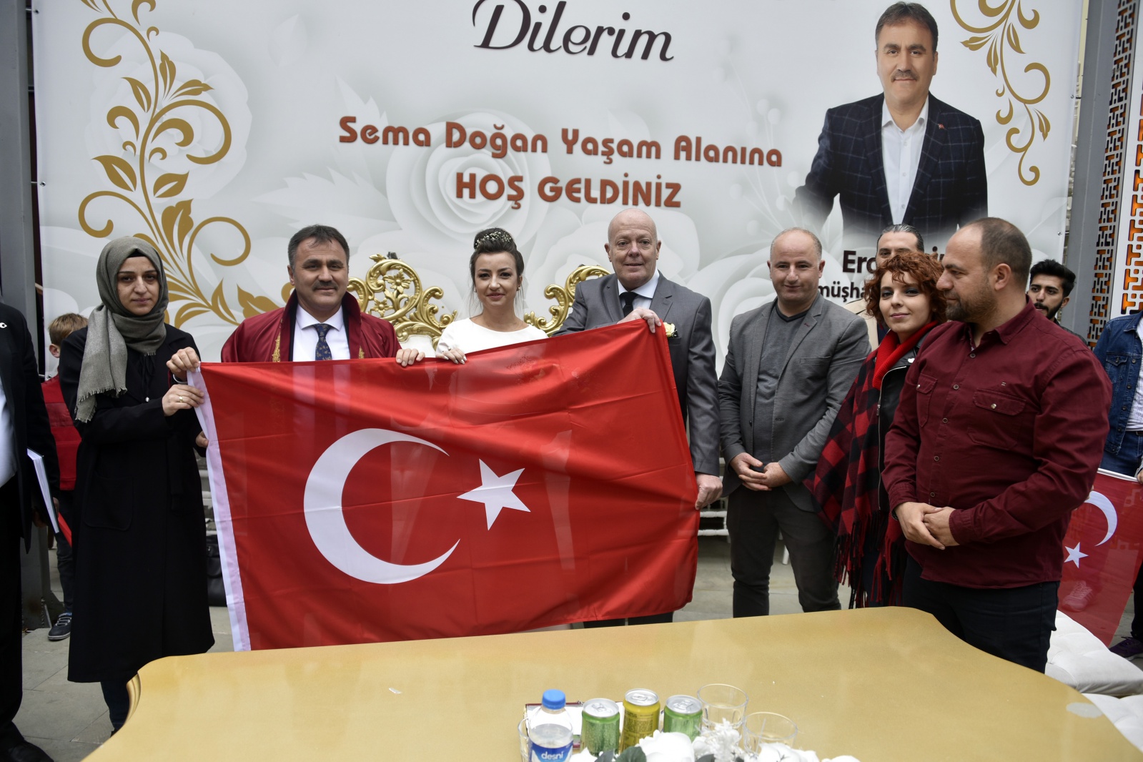 İtalyan ve Bulgar çift 15 yıl önce tanıştıkları Gümüşhane’de 29 Ekim'de nikah kıydı 37