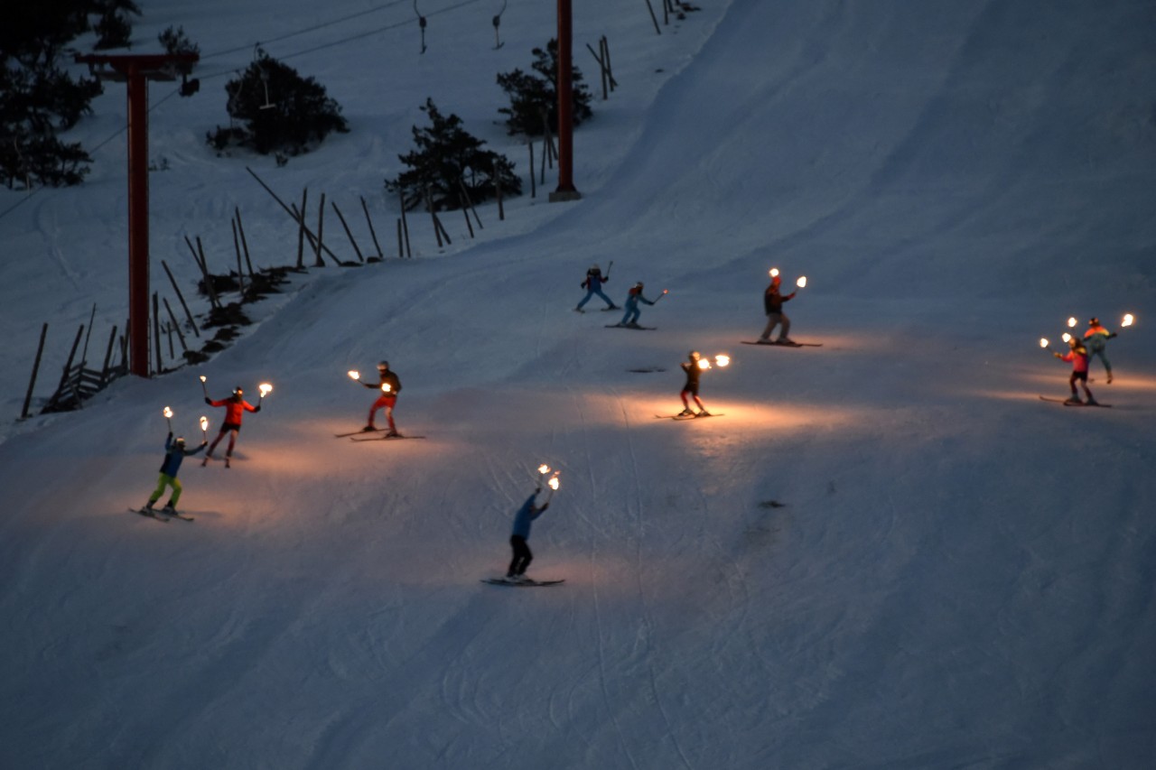 Gümüşhane’de Yarıyıl Tatilinde 120 Çocuk Kayak Öğrendi 13