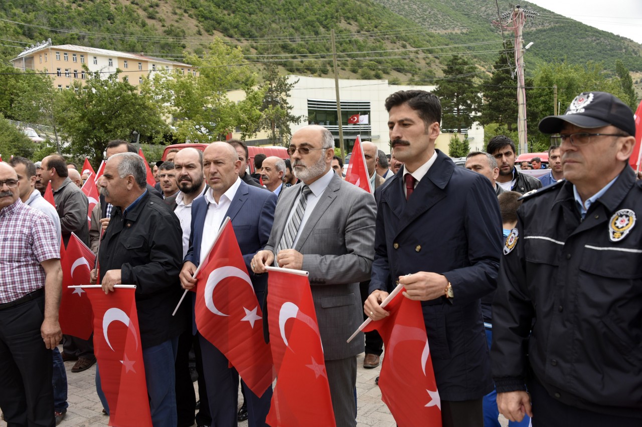 Torul'da teröre karşı birlik yürüyüşü gerçekleştirildi 2