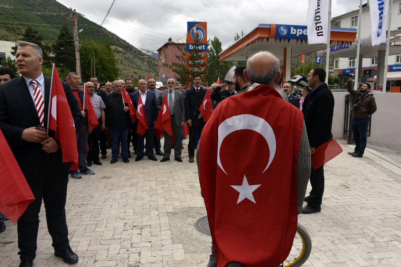 Torul'da teröre karşı birlik yürüyüşü gerçekleştirildi 4