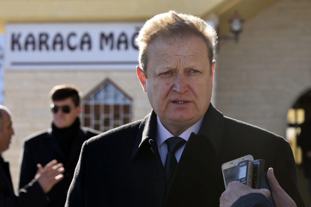 Karaca mağarasında yol genişletme ve altyapı çalışmaları başladı 5