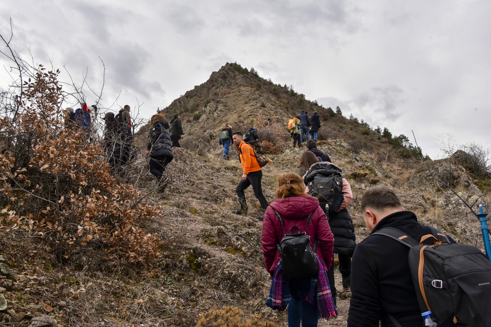 Gümüşhaneli dağcılardan zorlu “İstiklal” yürüyüşü 5