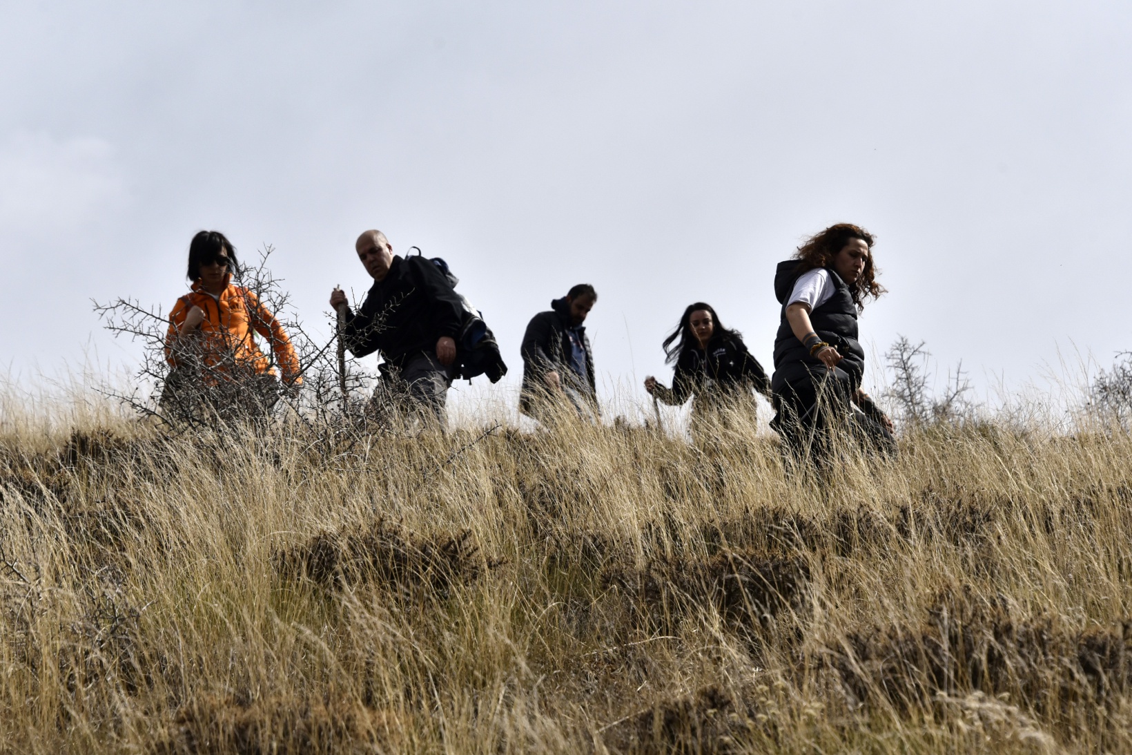 Gümüşhaneli dağcılardan zorlu “İstiklal” yürüyüşü 7