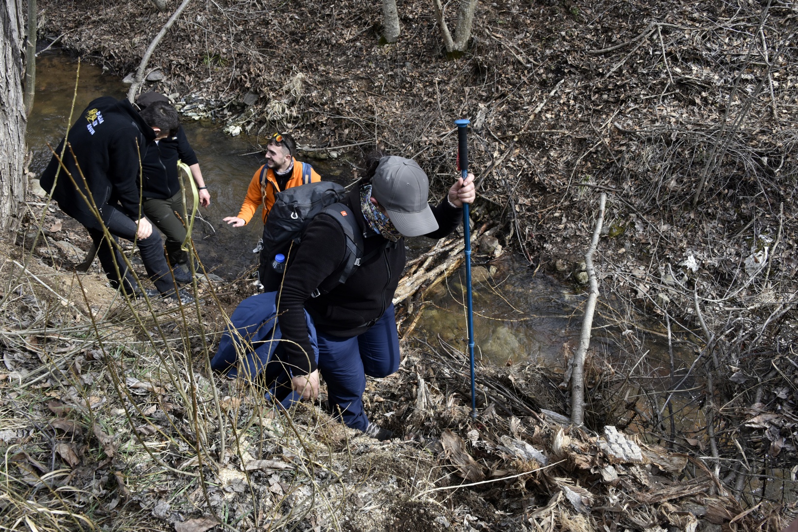 Gümüşhaneli dağcılardan zorlu “İstiklal” yürüyüşü 14