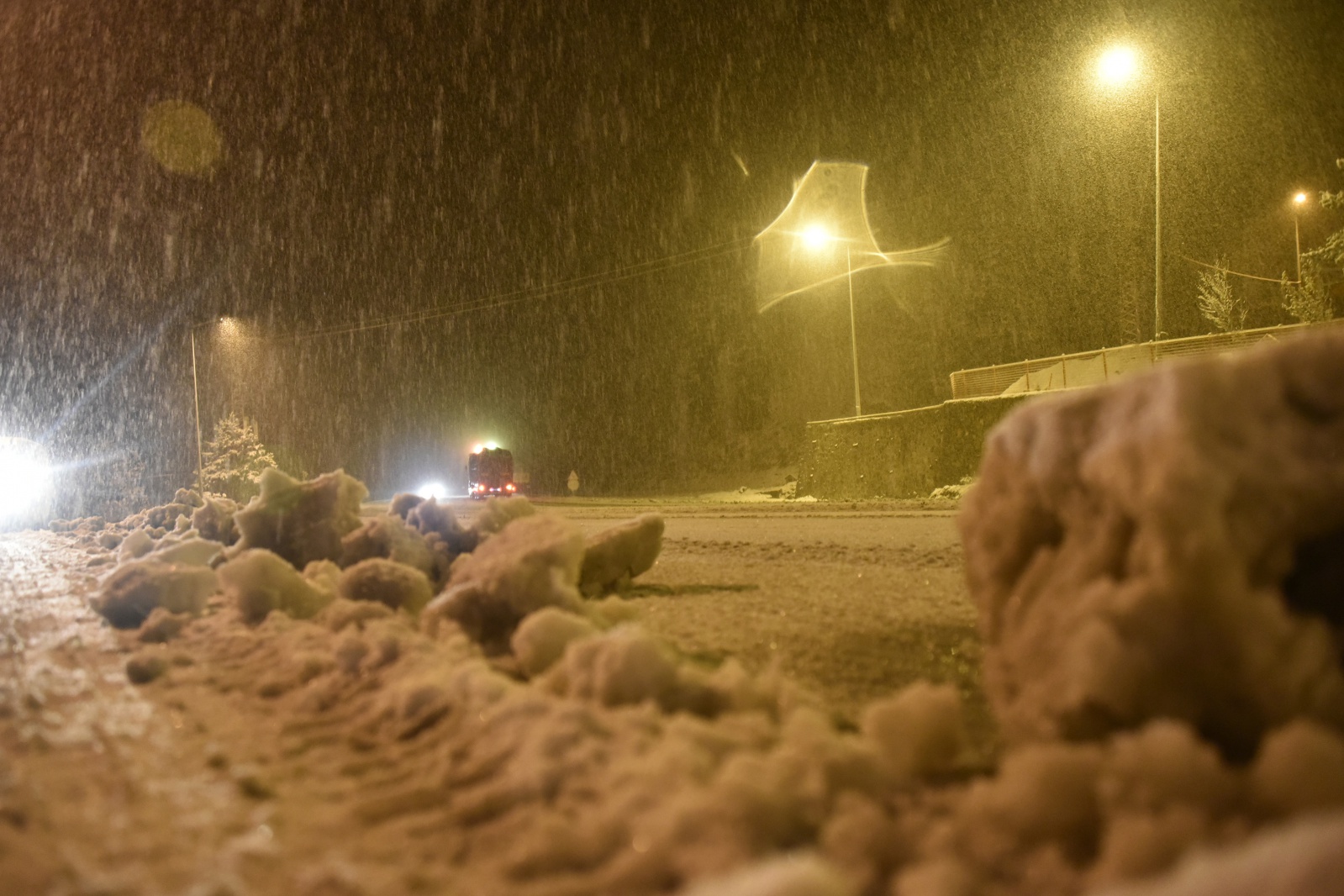 Zigana dağında kar yağışı etkili oluyor 30