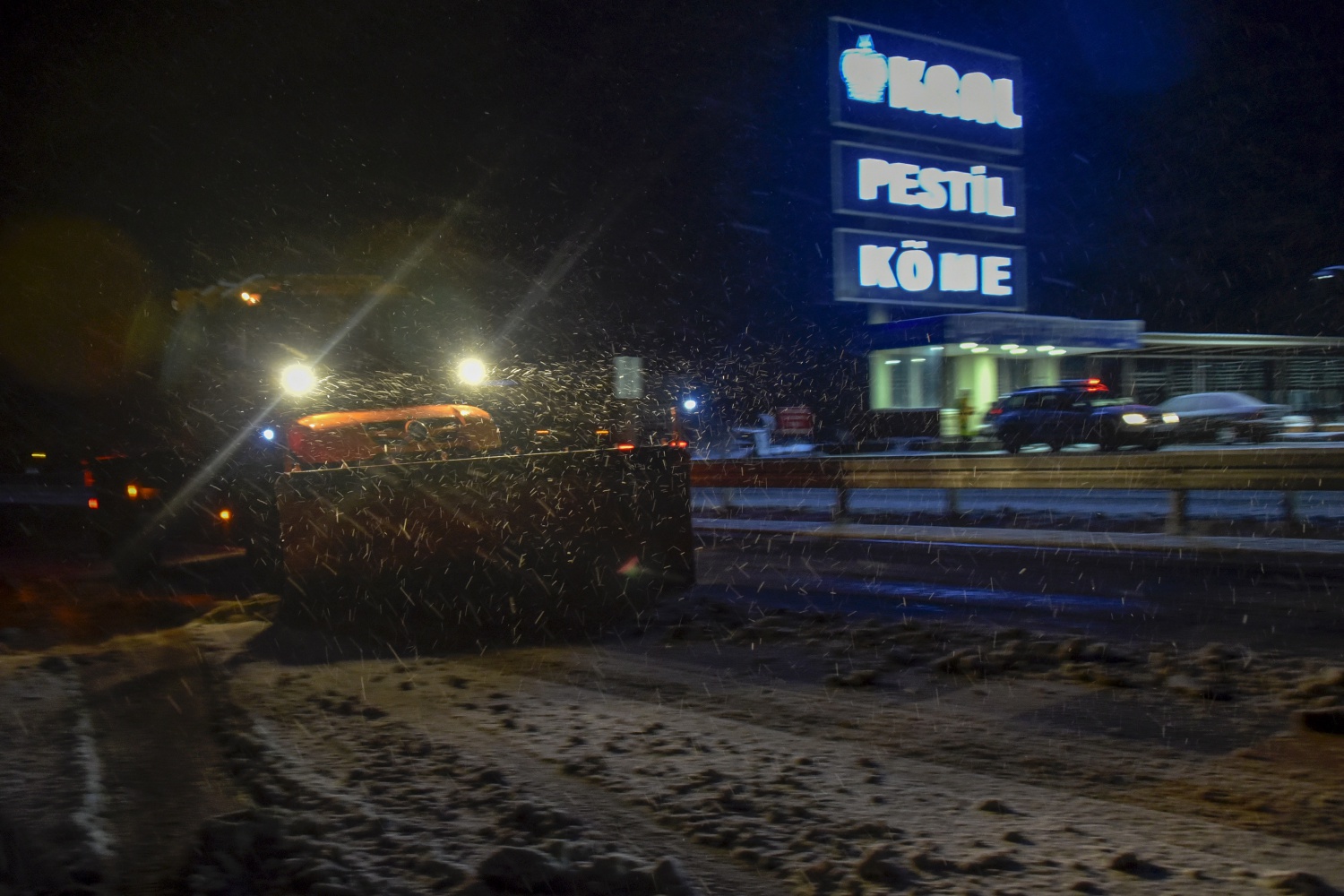 Zigana geçidinde kar yağışı ve tipi etkili oluyor 11