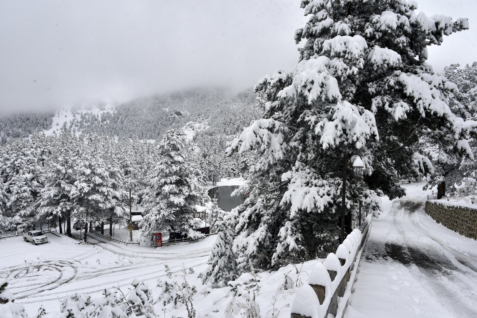 Beyazın en çok yakıştığı yer: Limni Gölü 3