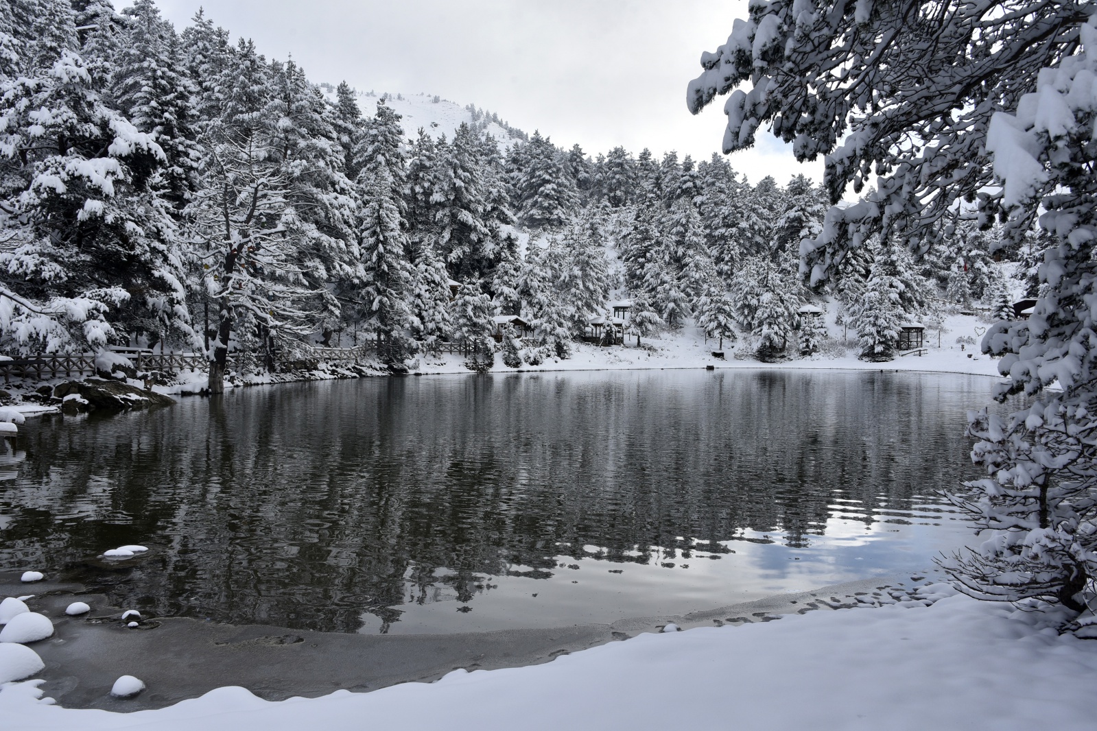 Beyazın en çok yakıştığı yer: Limni Gölü 24