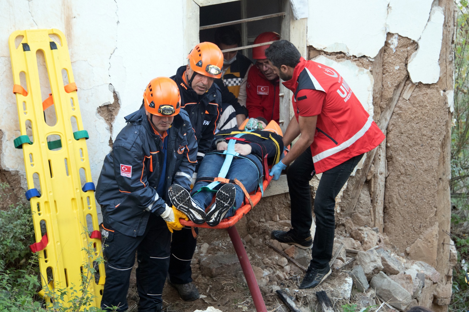 Gümüşhane’de AFAD tatbikatı nefes kesti 22