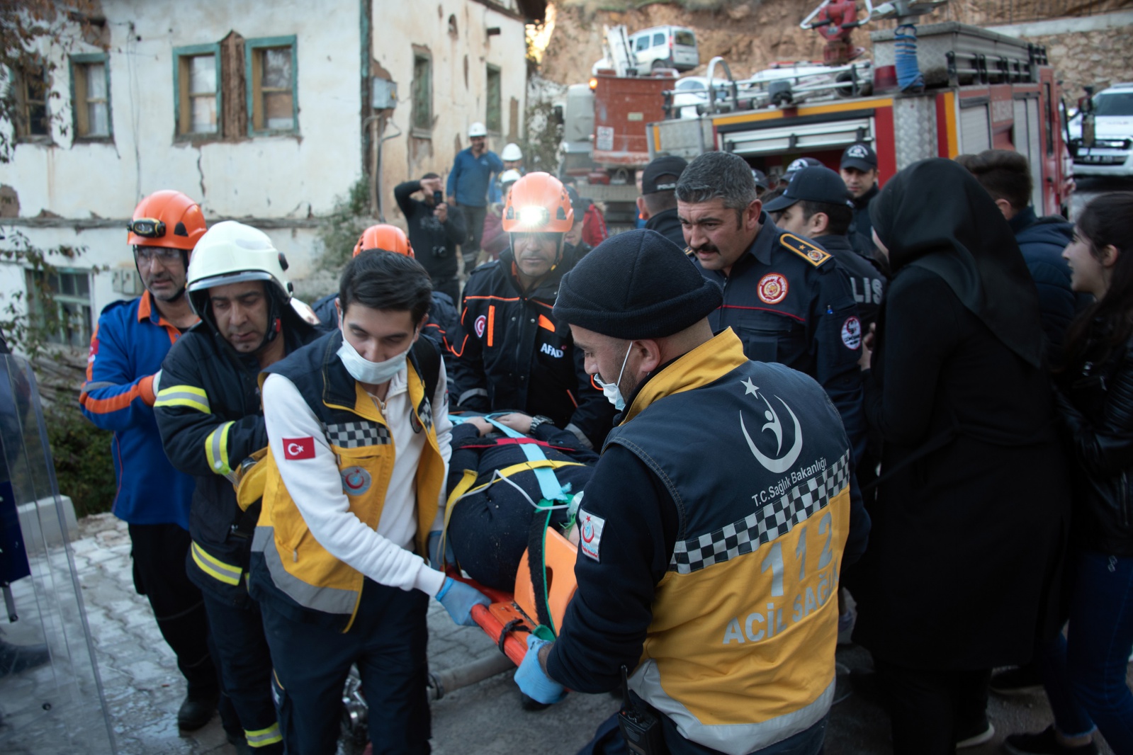 Gümüşhane’de AFAD tatbikatı nefes kesti 9
