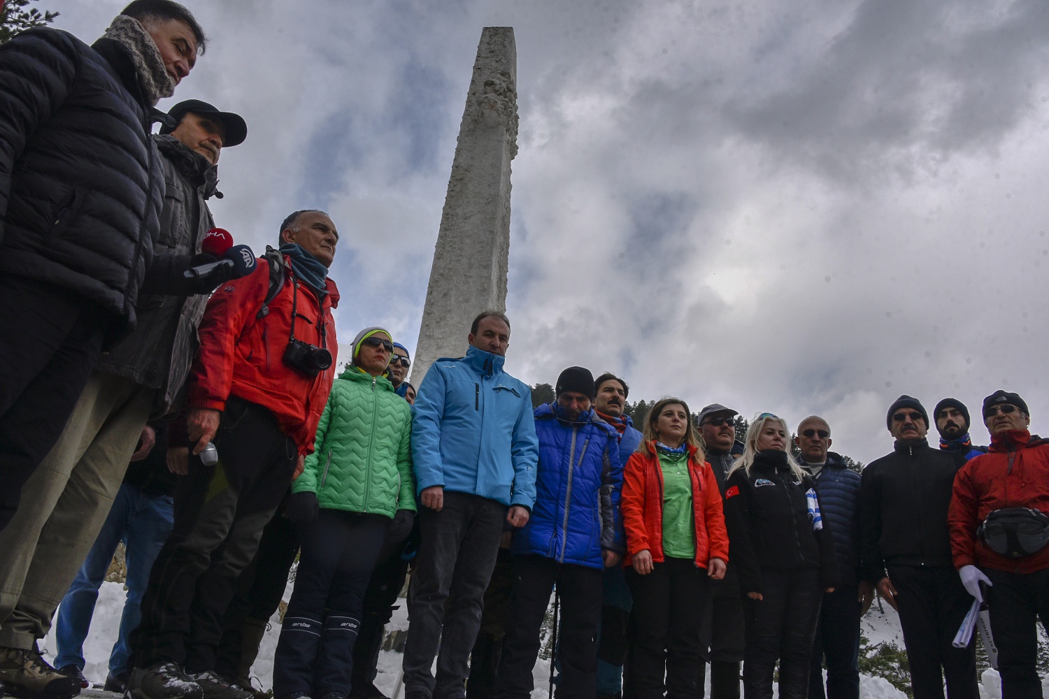 Çığ şehitleri Zigana dağında anıldı 2