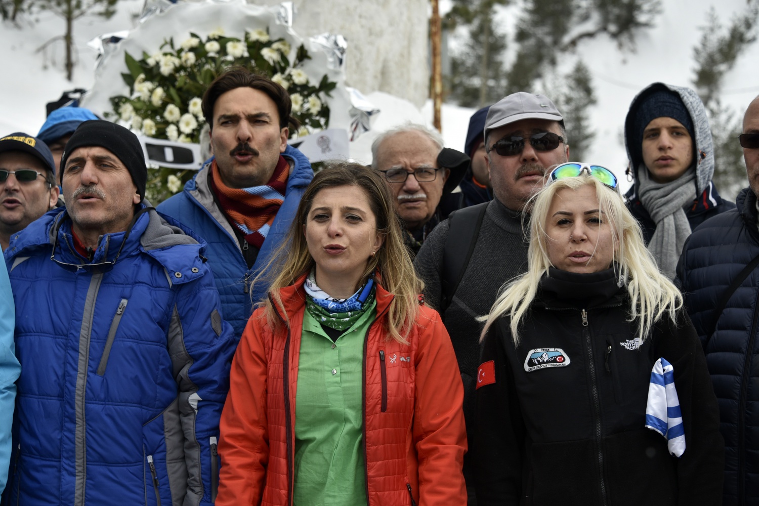 Çığ şehitleri Zigana dağında anıldı 8