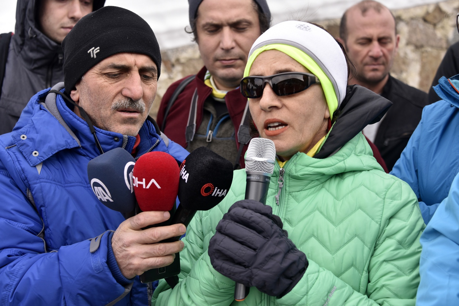 Çığ şehitleri Zigana dağında anıldı 12