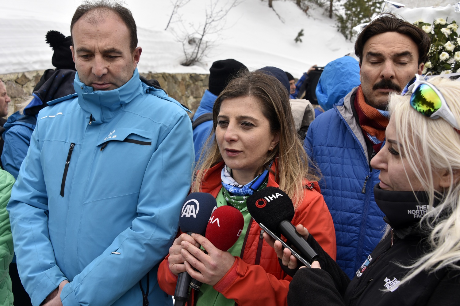 Çığ şehitleri Zigana dağında anıldı 13