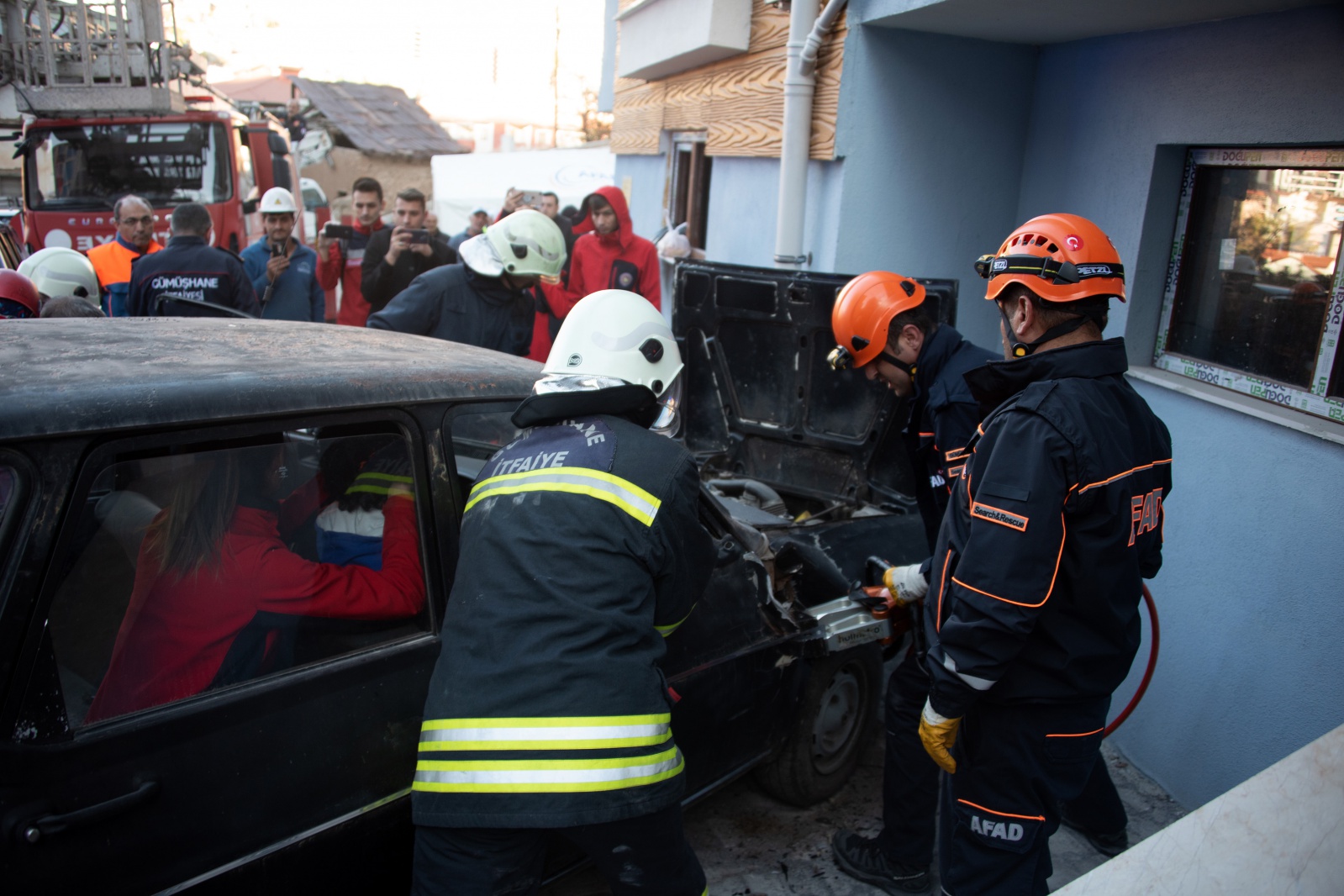 Gümüşhane’de AFAD tatbikatı nefes kesti 1