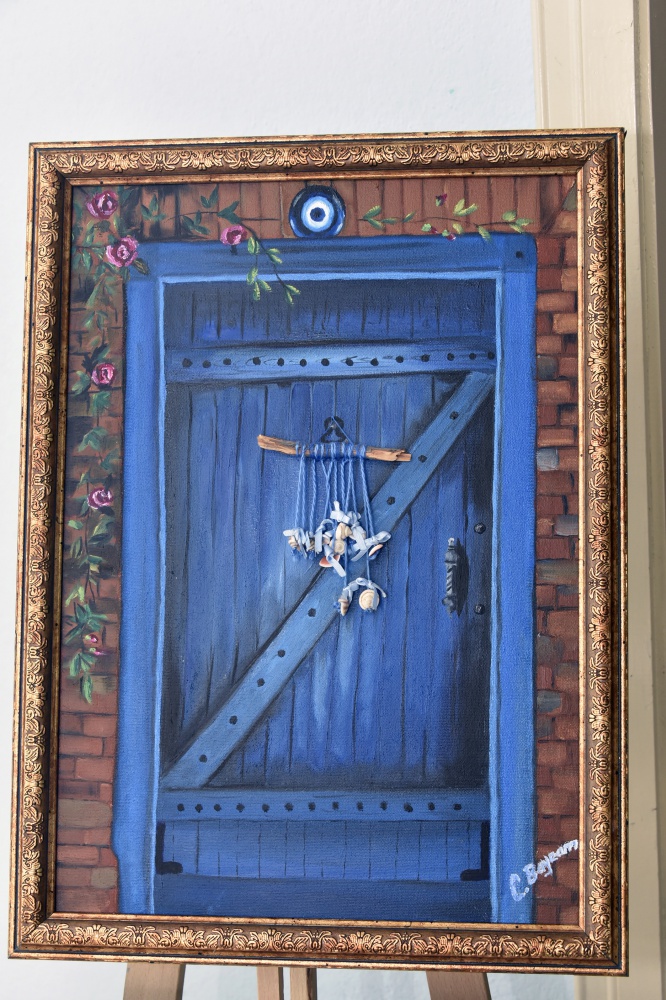 Yeteneğini kursta fark etti şimdi talep üzerine de resim yapıyor 6