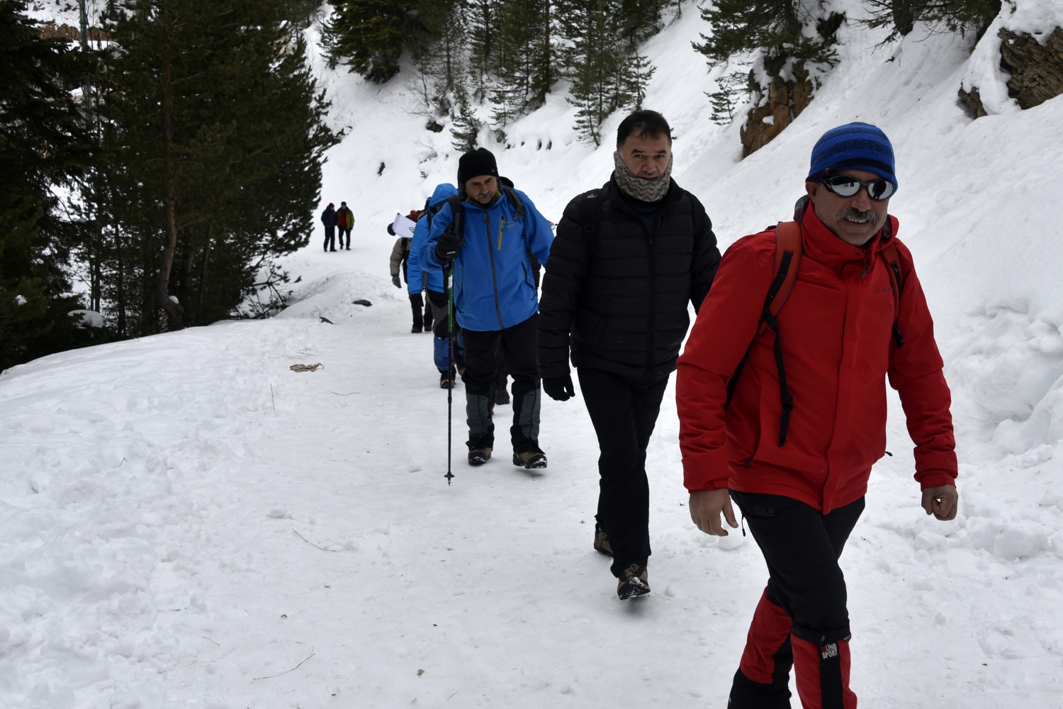 Çığ şehitleri Zigana dağında anıldı 24