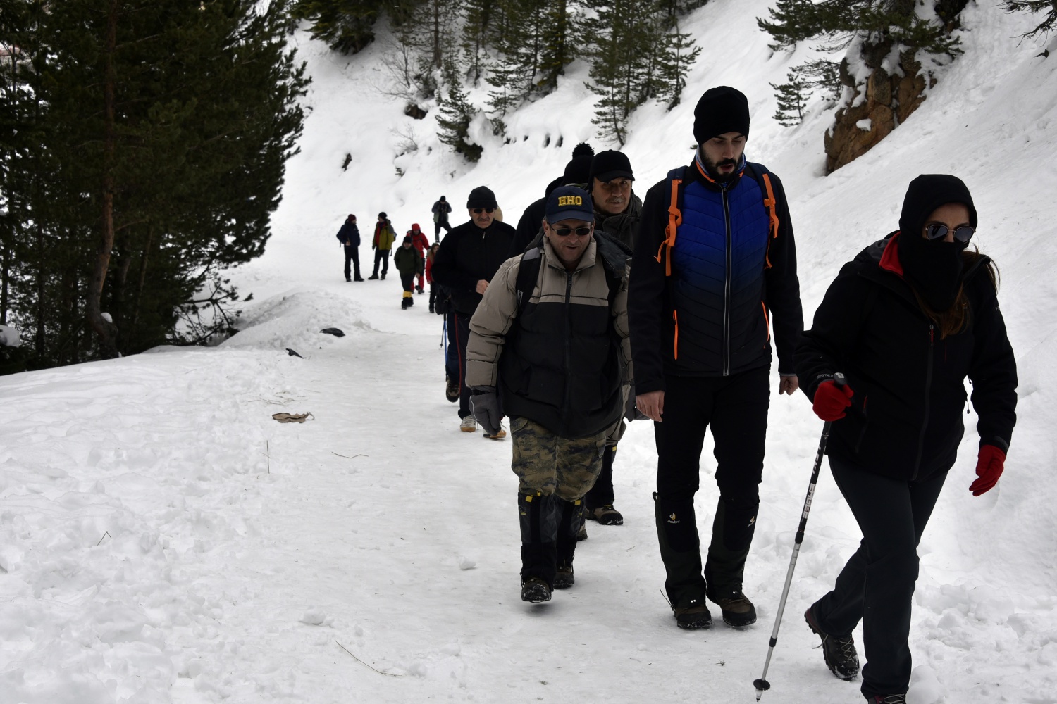 Çığ şehitleri Zigana dağında anıldı 28