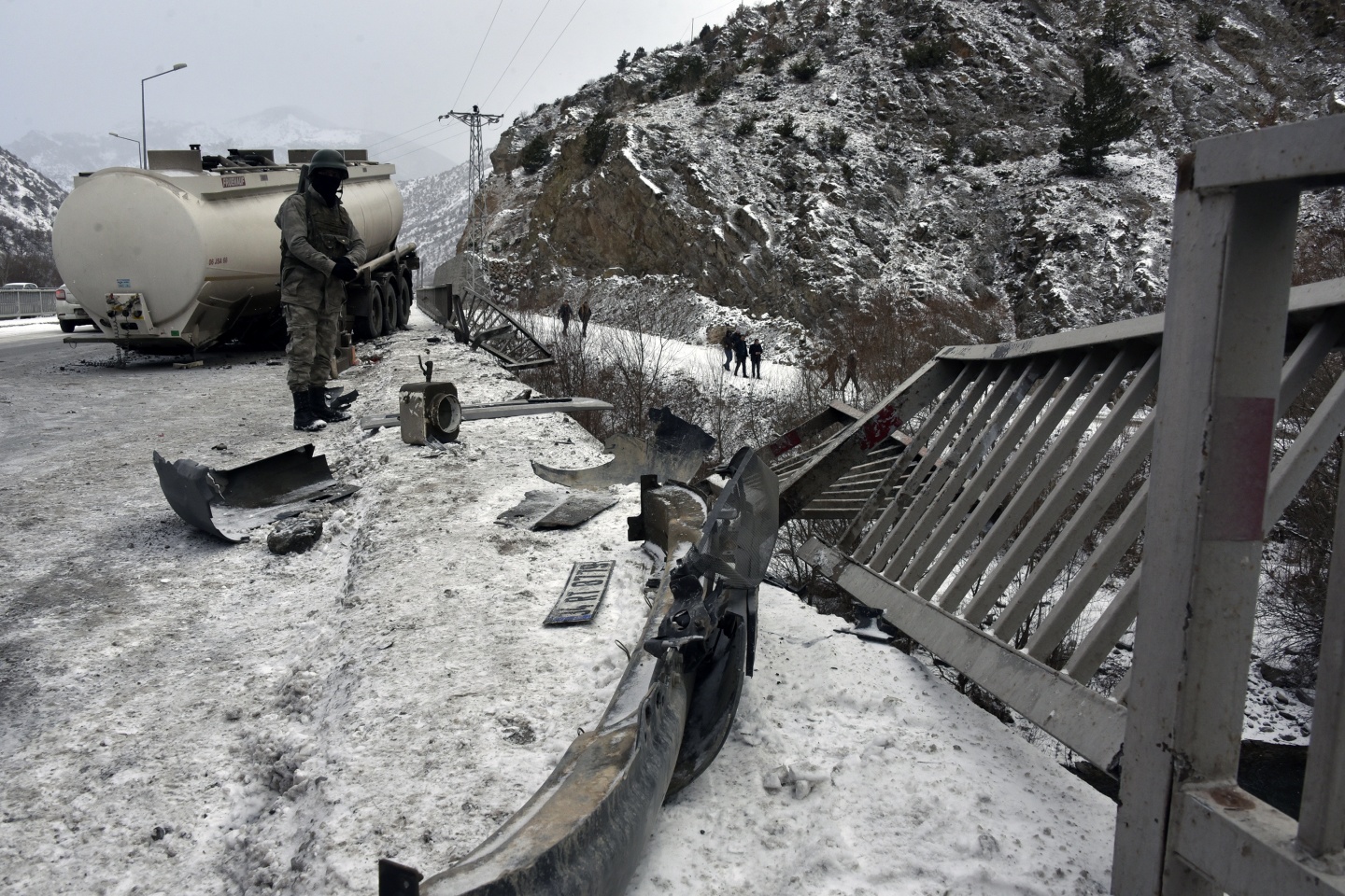 Gümüşhane’de kış lastiği faciası: 1 ölü 6
