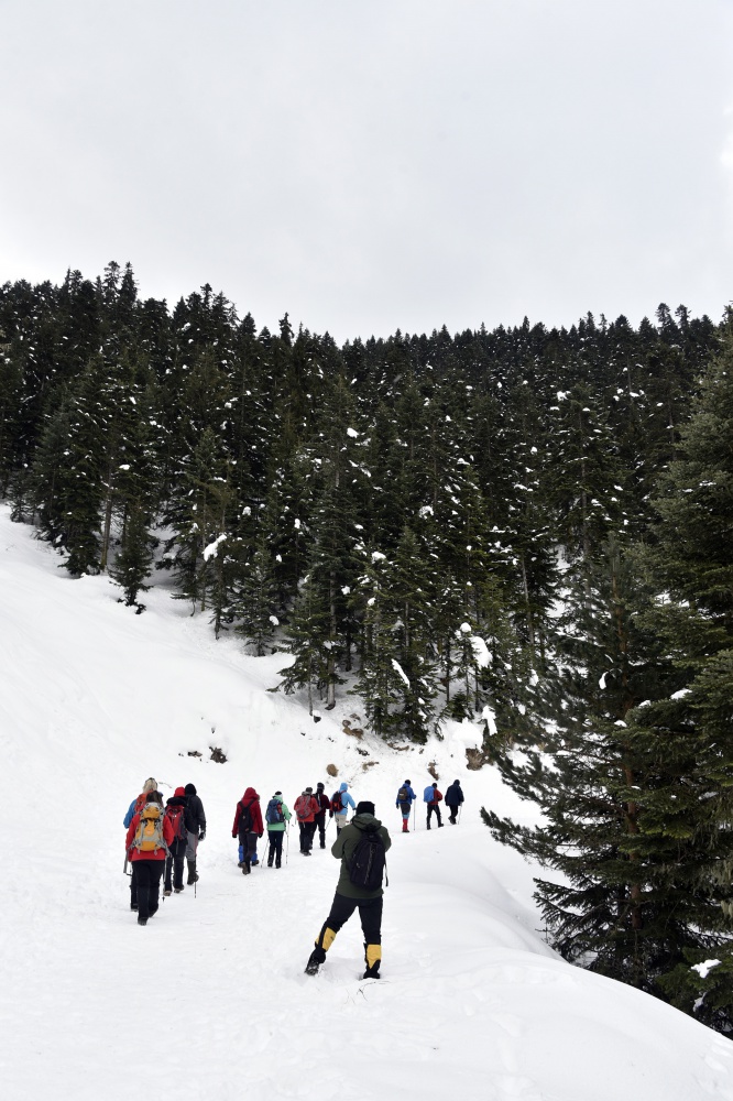 Çığ şehitleri Zigana dağında anıldı 27