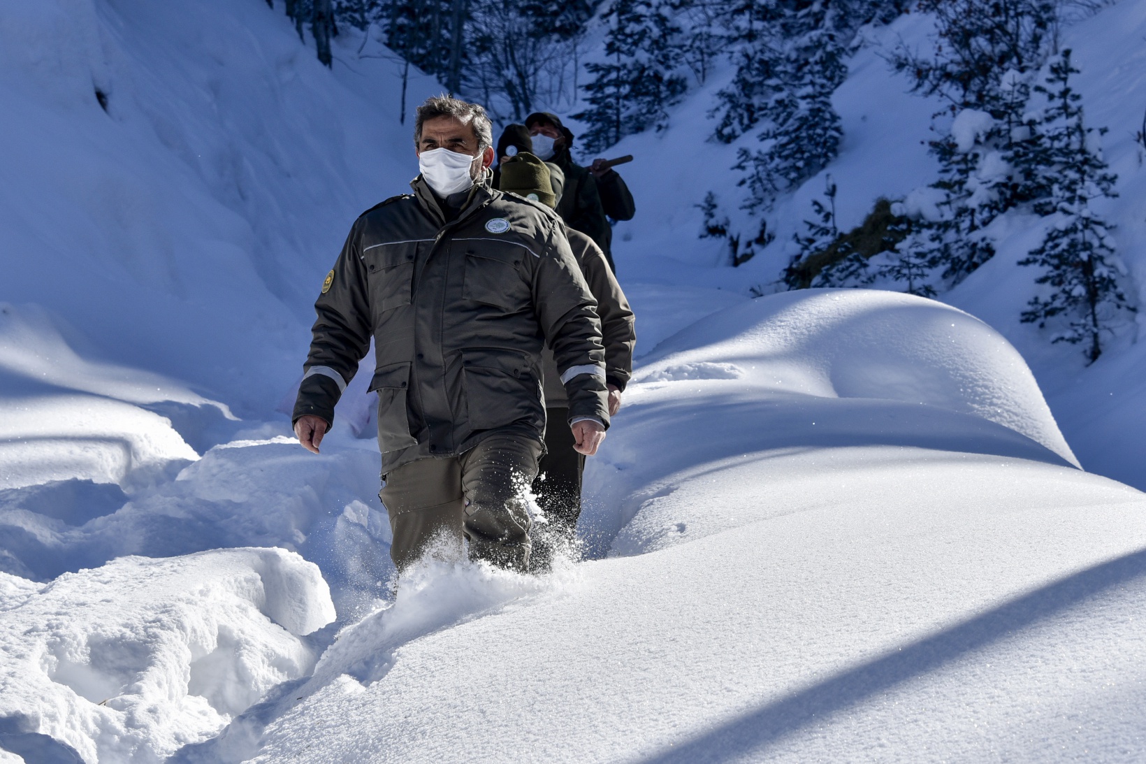 Gümüşhane'de yaban hayvanları aç bırakılmıyor 3