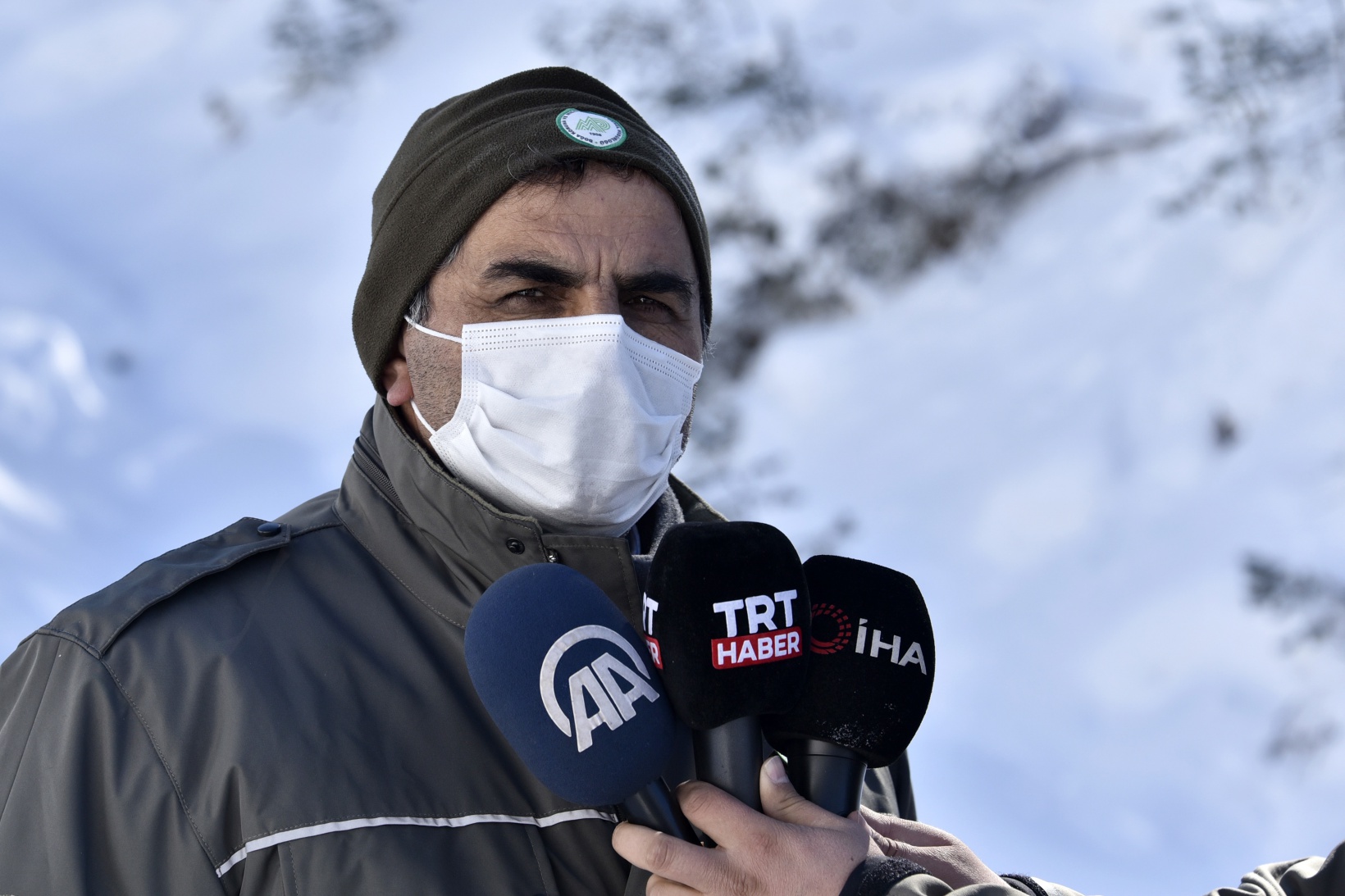 Gümüşhane'de yaban hayvanları aç bırakılmıyor 1