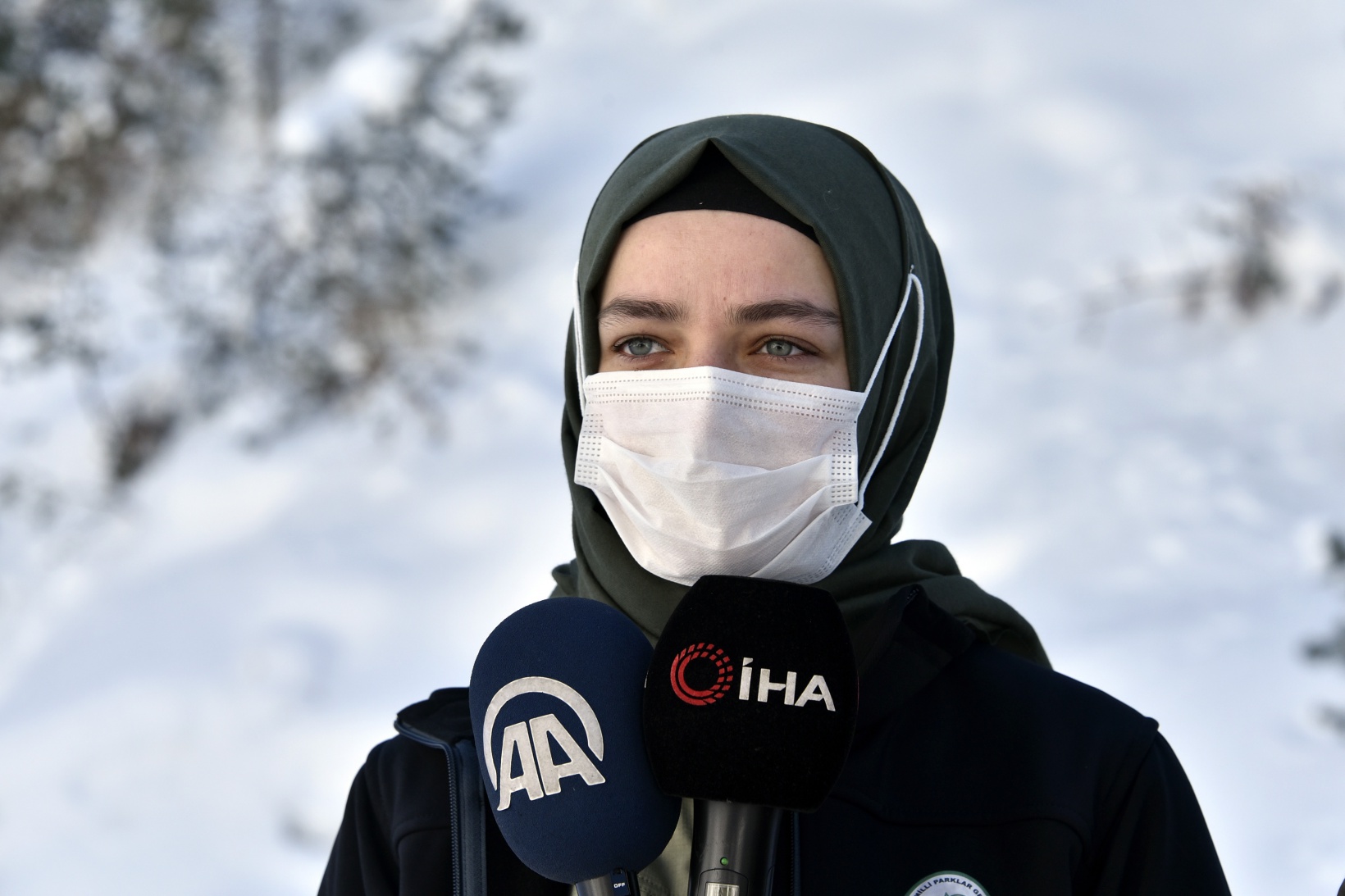 Gümüşhane'de yaban hayvanları aç bırakılmıyor 7