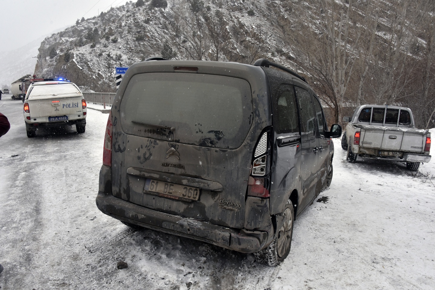 Gümüşhane’de kış lastiği faciası: 1 ölü 12