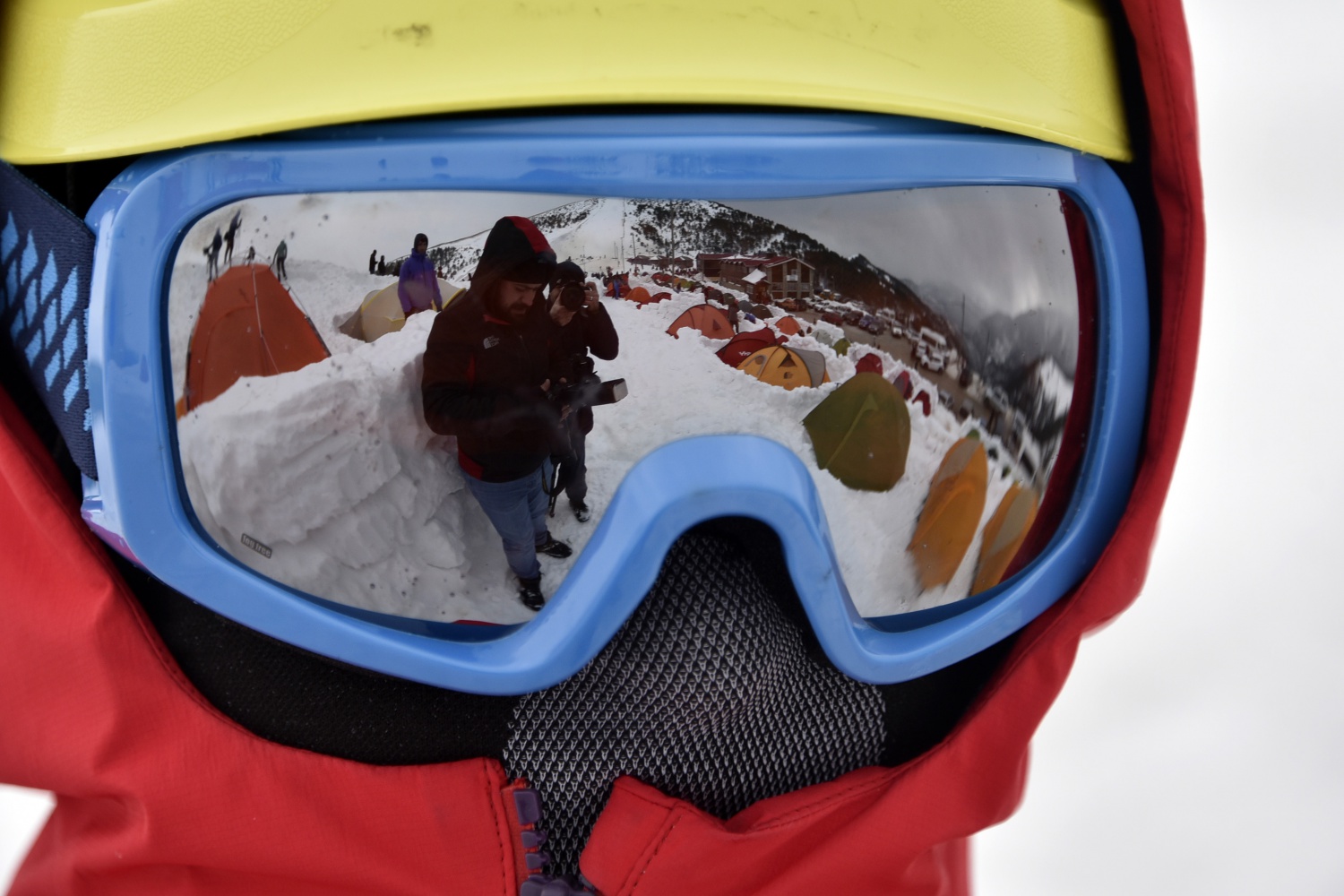 Zigana dağında ağır kış şartlarında hayatta kalmayı öğreniyorlar 12