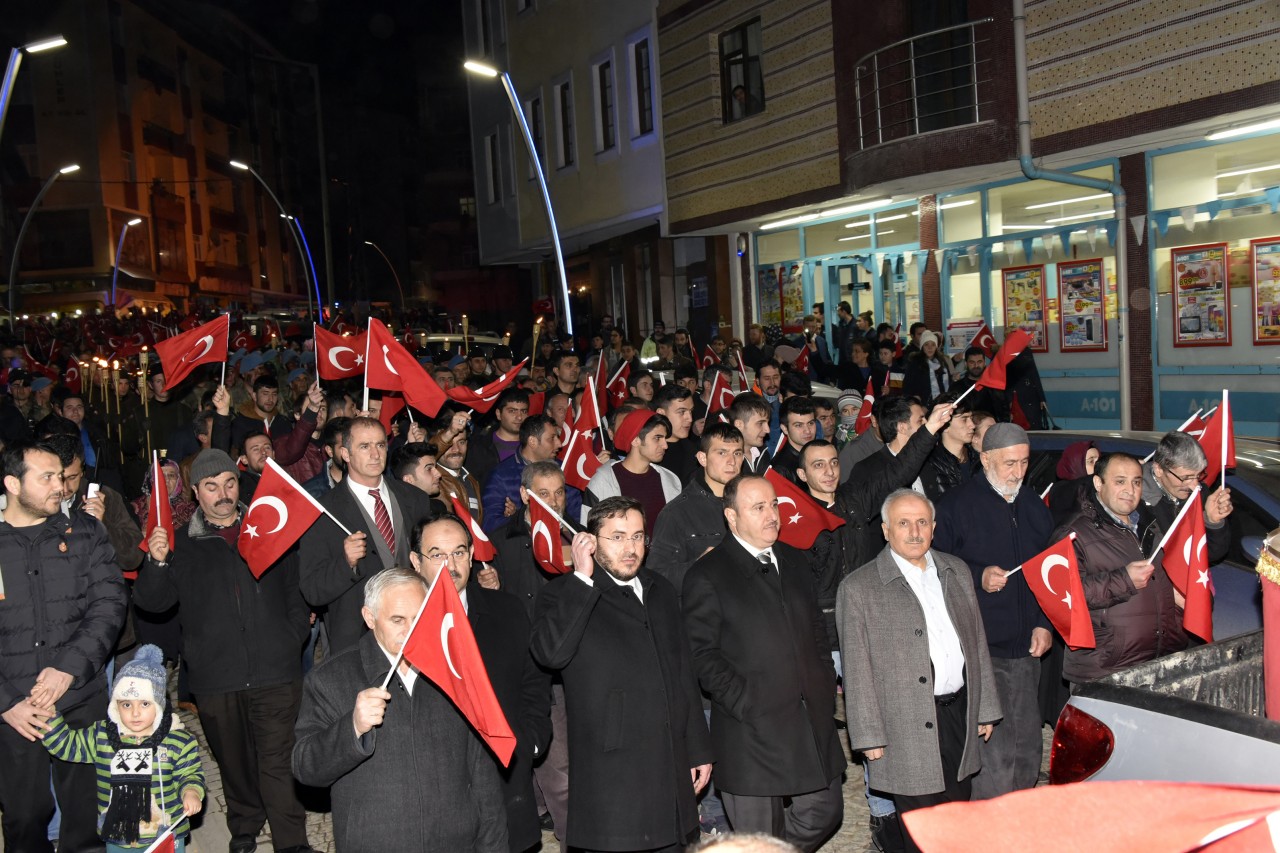 Gümüşhane’de Kurtuluş Yürüyüşü Düzenlendi 13